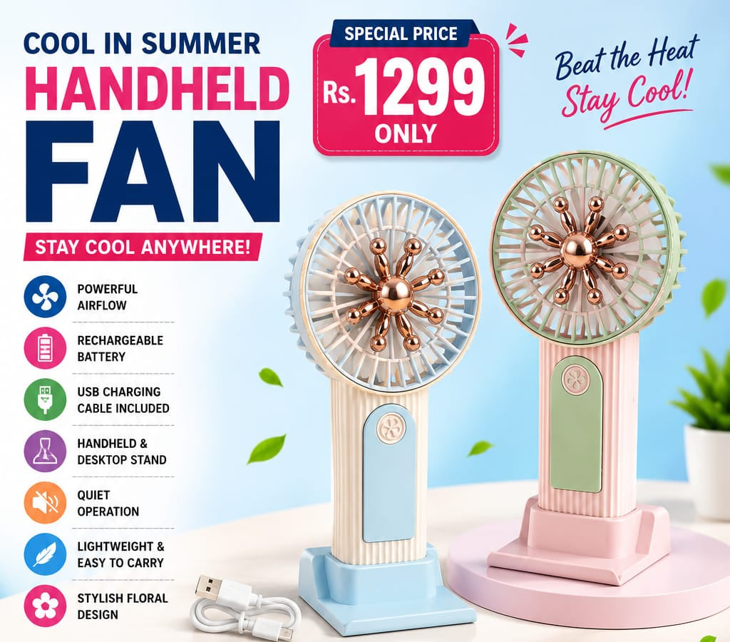 Summer Handheld Fan