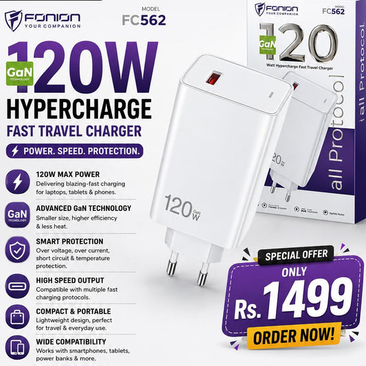 FONION FC562 120W GAN FAST CHARGER