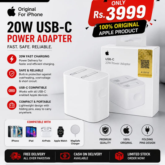 Apple 20W USB-C Power Adapter (Original)