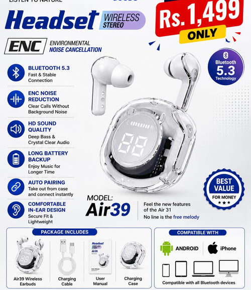 Air39 Wireless Earbuds