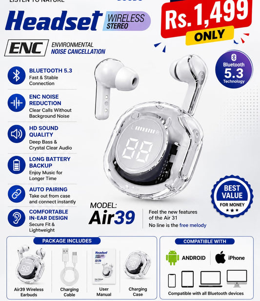 Air39 Wireless Earbuds