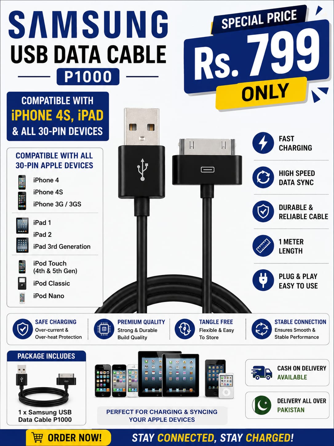 Samsung USB Data Cable