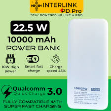 Interlink PD Pro 22.5W 10,000mAh Power Bank