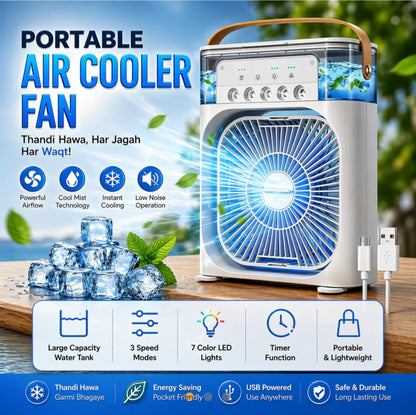 Portable Air Cooler Fan –5 Mist Sprays