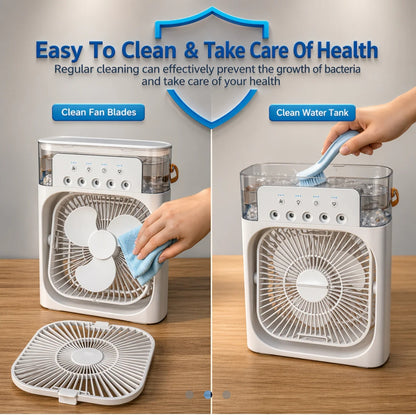 Portable Air Cooler Fan –5 Mist Sprays